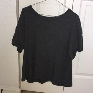 basic dark grey t-shirt